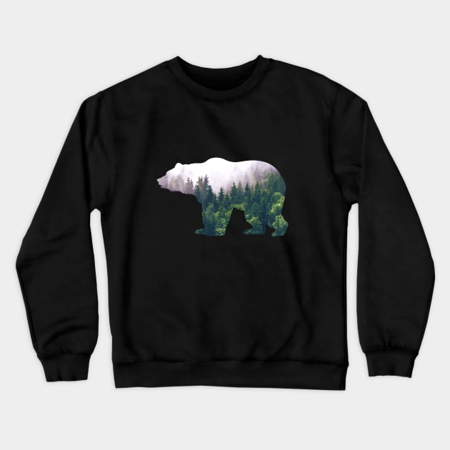 bear Crewneck Sweatshirt by janvimar